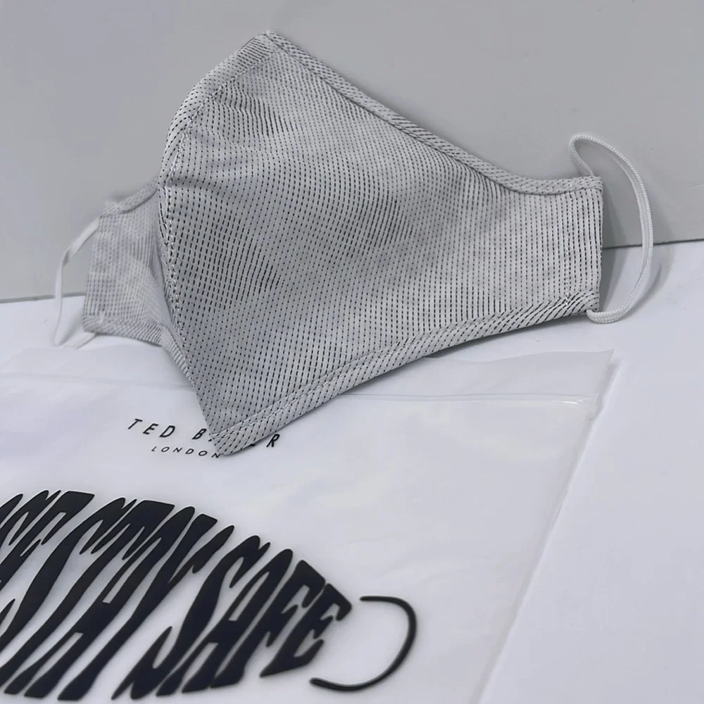 TED BAKER LONDON Reversible Reusable FACE MASK NWT OS